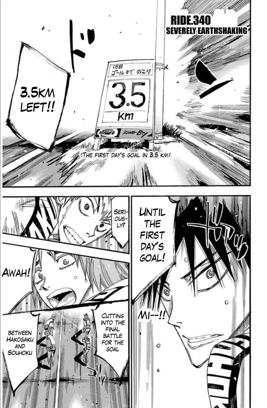 Yowamushi Pedal Chapter 340 1